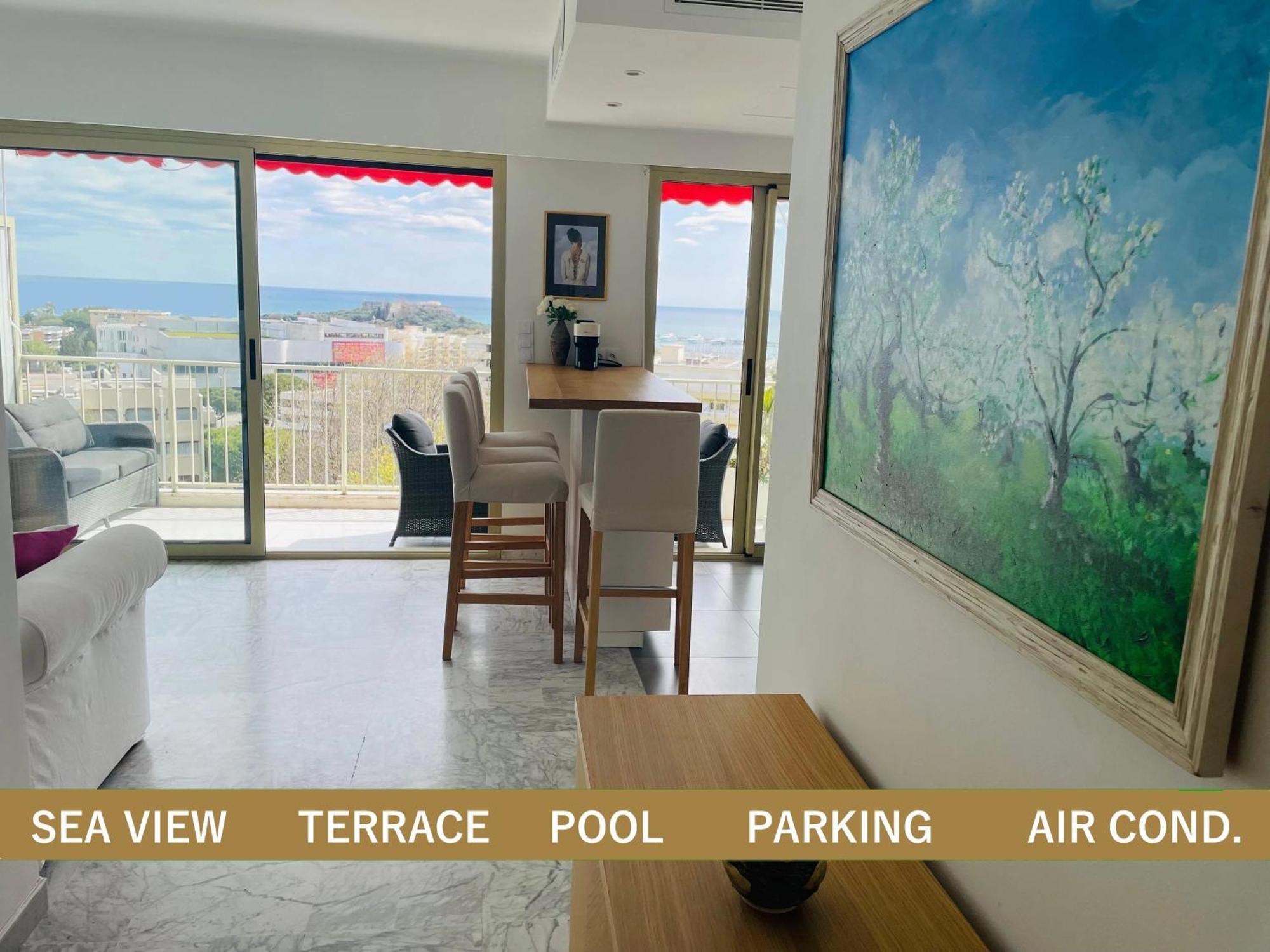 Apartment Superbe 2 Pieces Vue Mer, Piscine, Parking *