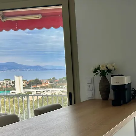 Superbe 2 Pieces Antibes Vue Mer, Piscine, Parking Exterior photo