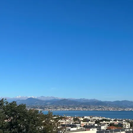 Superbe 2 Pieces Antibes Vue Mer, Piscine, Parking Exterior photo