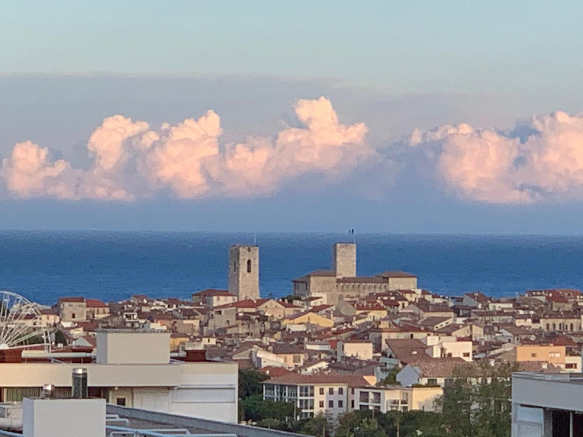 Superbe 2 Pieces Vue Mer, Piscine, Parking Antibes